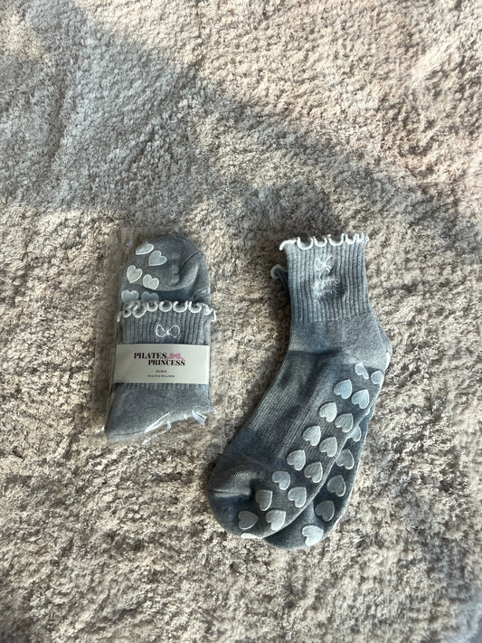 SUPER GRIP SOCKS GRAY