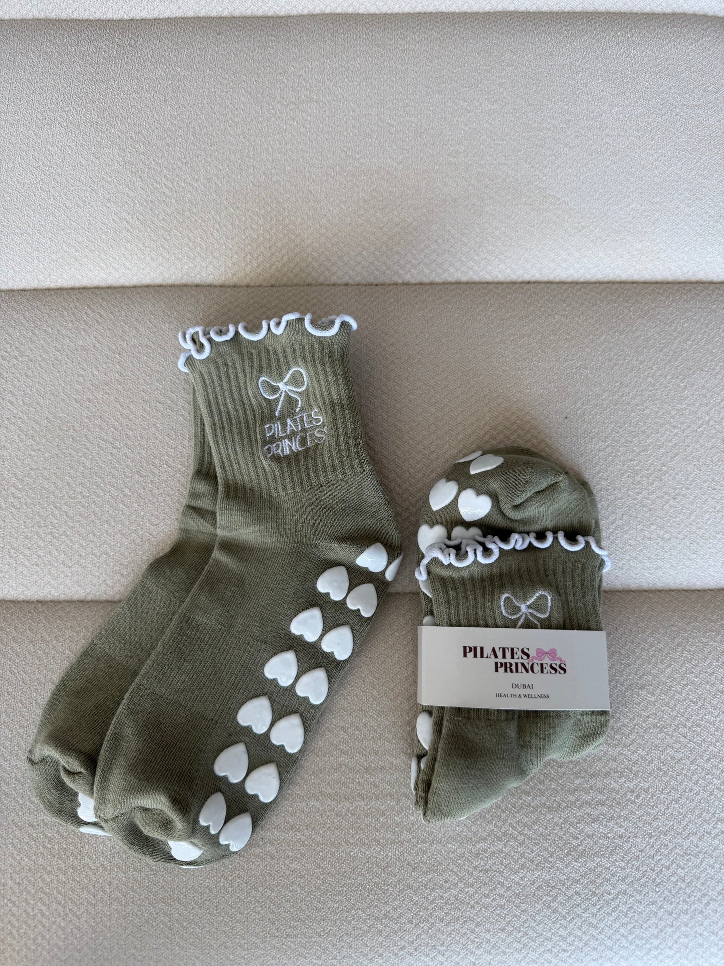 SUPER GRIP SOCKS KHAKI